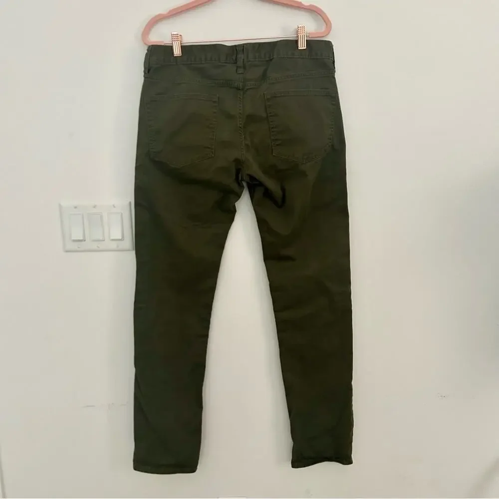 J. Crew Olive Green Men's Chinos W:31 L:32